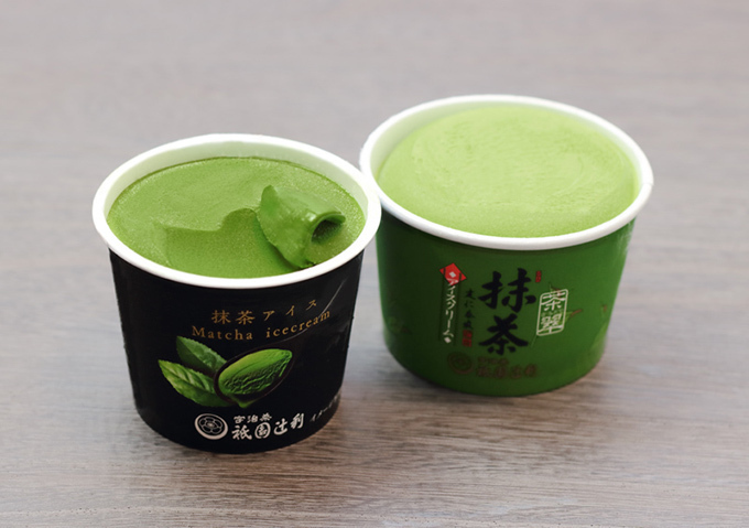 祇園辻利が抹茶量の限界に挑戦した「抹茶アイスクリーム」- 抹茶は2.1倍に | 写真