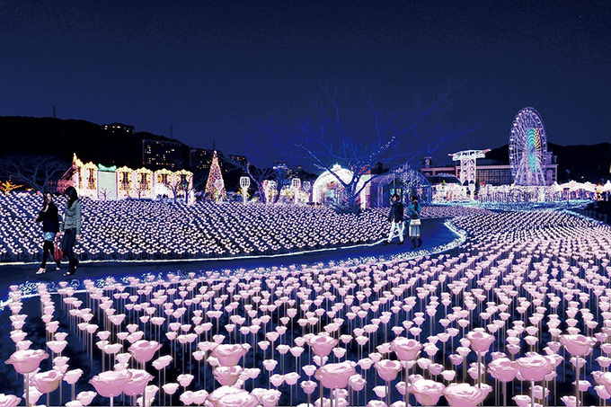 「2,000品種120万本バラ祭」長崎・ハウステンボスで - バラのガーデン×イルミネーションなど｜写真5