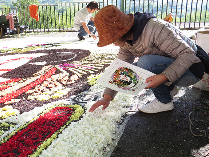 「スプリングフラワーカーペット」恵比寿ガーデンプレイスに“花の絨毯”が現れる、エッグペインティングも｜写真1