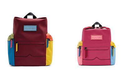 オマージュ｜ハンターから、銀座店限定メンズ・ウィメンズのレインコート＆レザーバックパック