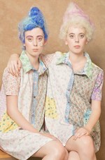 ヴィンテージ生地を使った英国風スタイルをトロピカルに - Lu Flux(ル・フラックス) 2012年春夏コレクション｜写真4