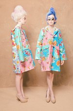 ヴィンテージ生地を使った英国風スタイルをトロピカルに - Lu Flux(ル・フラックス) 2012年春夏コレクション｜写真15