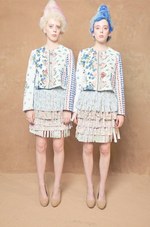 ヴィンテージ生地を使った英国風スタイルをトロピカルに - Lu Flux(ル・フラックス) 2012年春夏コレクション｜写真17