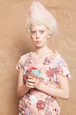 ヴィンテージ生地を使った英国風スタイルをトロピカルに - Lu Flux(ル・フラックス) 2012年春夏コレクション｜写真28