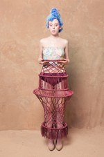 ヴィンテージ生地を使った英国風スタイルをトロピカルに - Lu Flux(ル・フラックス) 2012年春夏コレクション｜写真29