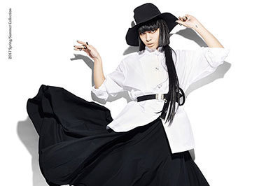 2017年春夏コレクション｜ヨウジヤマモトの「グラウンド ワイ」17春夏をレスリー・キーが撮影、ギンザ シックスの新店舗で展開