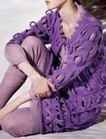 シンプルな手作業から生まれる光と影 - HaaT(ハート) 2012年春夏コレクション｜写真9