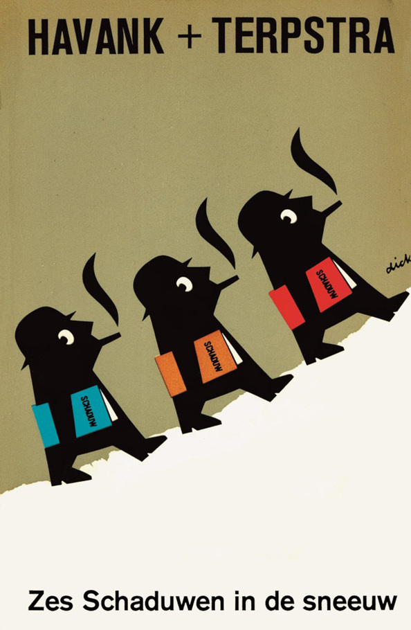 『雪の中の六人のシャドー』ペーパーバック 1969年