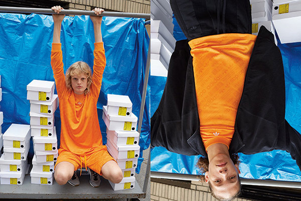 アディダス オリジナルス by アレキサンダー ワンのコラボ第3弾、フットボールウェアをモードに