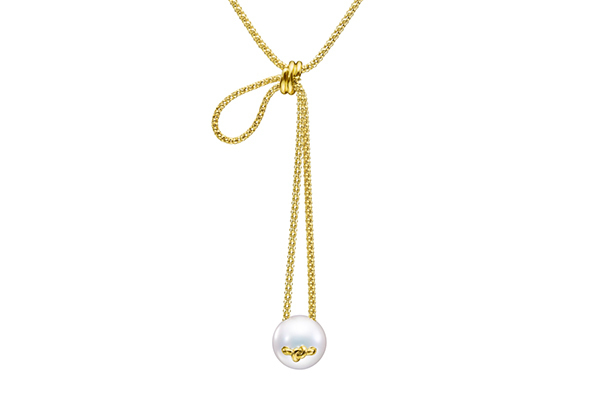 ジュエリーデザイナー｜エム / ジー TASAKIの新作ジュエリー、“結び目”をモチーフにしたペンダント