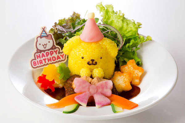 ポムポムプリン カフェ」4店にてポムポムプリンの誕生日を祝う限定
