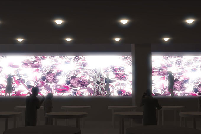 シャンドン ロゼのお花見イベント、ワインを飲みながらプロジェクションマッピングを - 東京・表参道で｜写真1