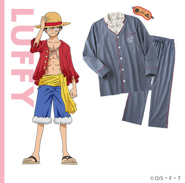 アニメ ワンピース ピーチ ジョン ルフィ ローをイメージしたパジャマやチョッパーのルームシューズ ファッションプレス
