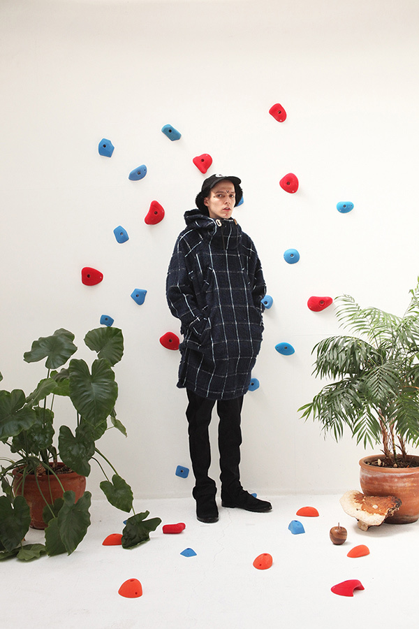 ストフ 2017-18年秋冬｜male ポンチョ