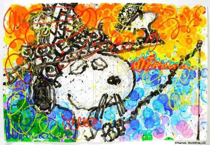 スヌーピーを世界で唯一、自由に表現できる画家「トム・エバハート」の日本最大展が東京＆福岡で｜写真1