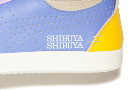 オニツカタイガー「渋谷の街」がモチーフの100足限定スニーカー、側面に「SHIBUYA」の文字 | 写真