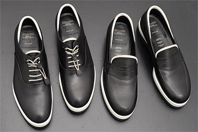 GRAPHPAPERグラフペーパー レザーシューズ 28cm SOLOVAIR for Graphpaperのレザーシューズ