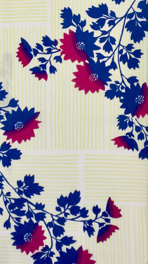 大塚呉服店 夏に向けた新作浴衣＆帯を展開、幾何学×古典柄の