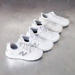 ニューバランスから“ホワイトスニーカー”のレディース限定コレクション、ホワイト×シルバーの配色｜写真6