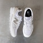 ニューバランスから“ホワイトスニーカー”のレディース限定コレクション、ホワイト×シルバーの配色｜写真3