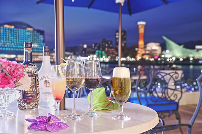 「オーシャンズビアガーデン」ラ・スイート神戸オーシャンズガーデンで開催、海に囲まれてブッフェを楽しむ | 写真