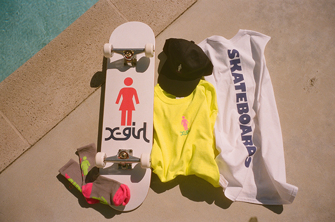 エックスガール(X-girl) GIRL-skateboards｜写真3