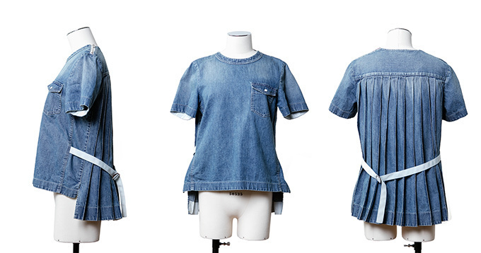 sacai - sacai デニム ドッキングニットの通販 by rara's shop