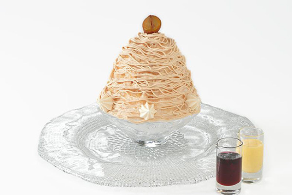 京都北山 マールブランシュ「モンブランかき氷」