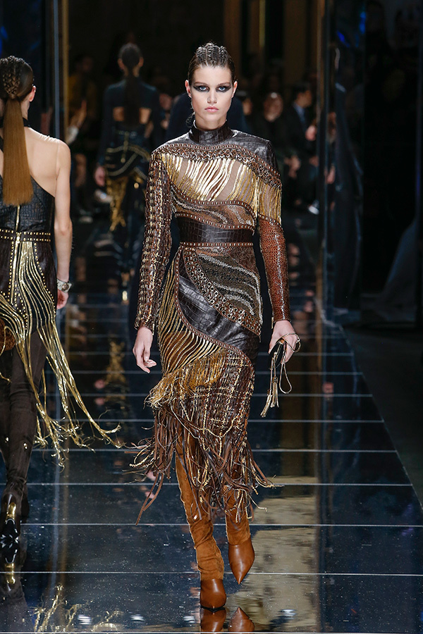 バルマン(BALMAIN) 2017-18年秋冬ウィメンズコレクション シルエット - 写真64