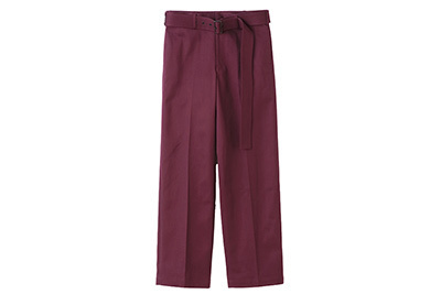 ジョン ローレンス サリバンからオーバーサイズシャツやパンツ - グリーンやボルドーの鮮やかな色彩