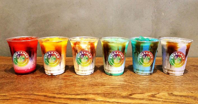 ストリーマーコーヒーカンパニーから「レインボーラテ」シロップで作る世界でたった1つの味|写真1