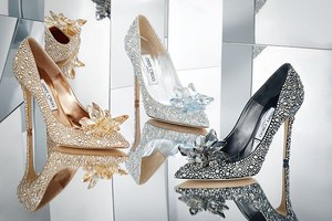 jimmy choo キラキラヒール