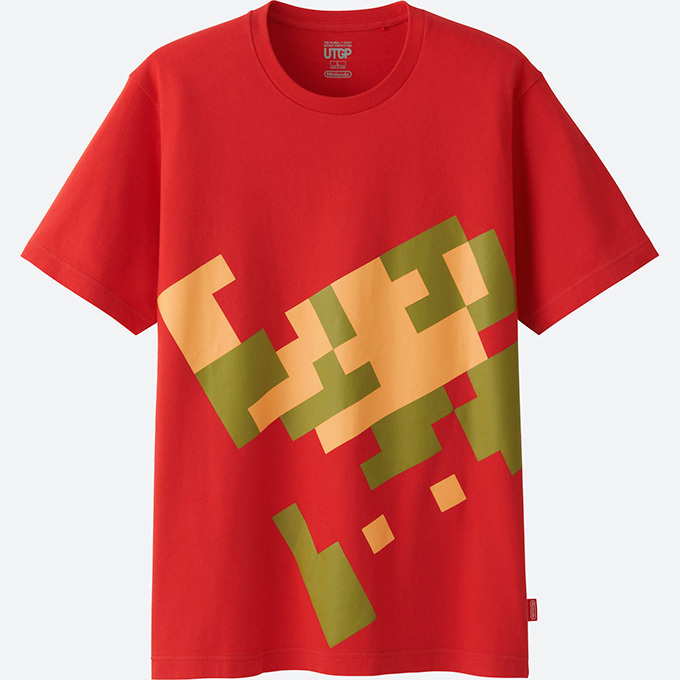 スーパーマリオ　任天堂　ドット絵　オールキャラクター　Tシャツ　ヴィンテージ