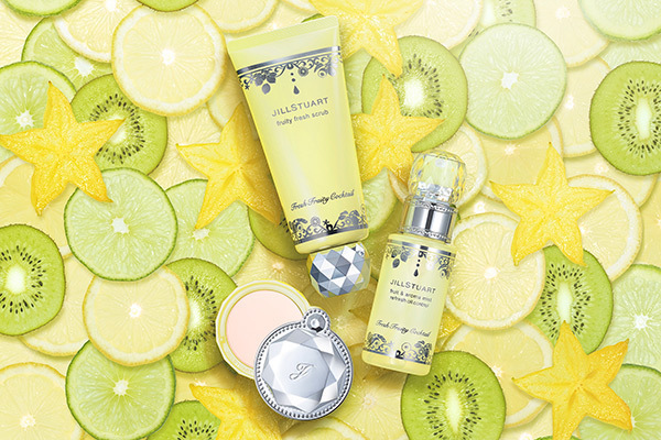 ジルスチュアート　ビューティから”キウイ・レモンなどフレッシュフルーツ”を詰め込んだ限定スキンケア