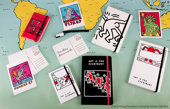 モレスキンから、キース・ヘリング作品モチーフの限定ノートブック発売｜写真2
