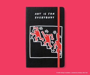 モレスキンから、キース・ヘリング作品モチーフの限定ノートブック発売｜写真5