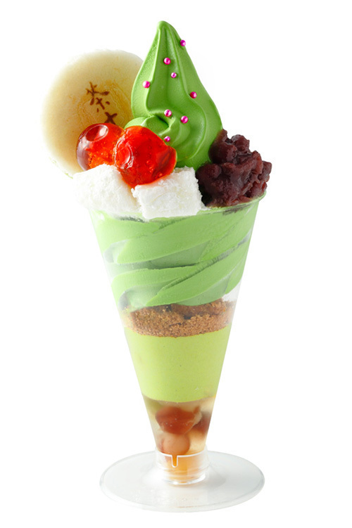 祇園辻利から和の食材を盛り込んだ濃厚抹茶ソフト 東京ソラマチ店限定で発売 ファッションプレス