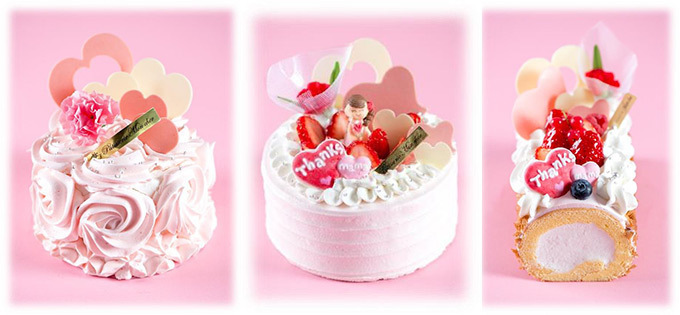 “堂島ロール”のモンシェール、カーネーションや苺を飾った限定スイーツ＆ケーキを母の日に | 写真