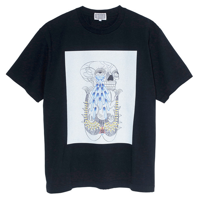 C.Eから、田名網敬一とオリバー・ペインの合作をプリントしたTシャツが発売｜写真7