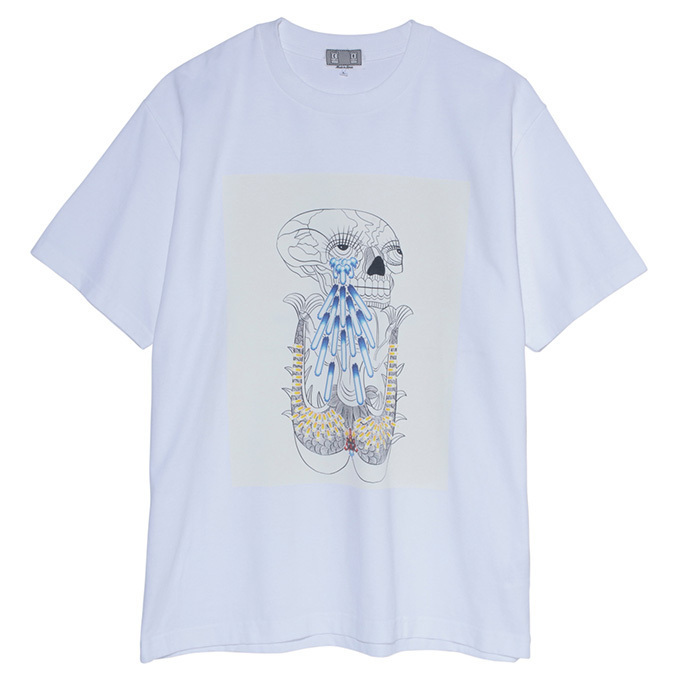 C.Eから、田名網敬一とオリバー・ペインの合作をプリントしたTシャツが発売｜写真8