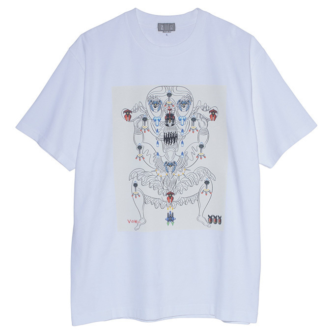 C.Eから、田名網敬一とオリバー・ペインの合作をプリントしたTシャツが発売｜写真14