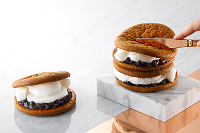 エメラルドグリーン｜新食感の生どら焼き専門店「DOU」東京・池袋にオープン、BAKE初の和スイーツ