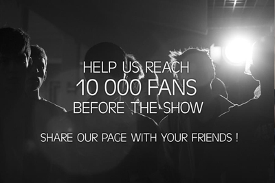 クリスヴァンアッシュがフェイスブックでファン1万人の「いいね！」募集中