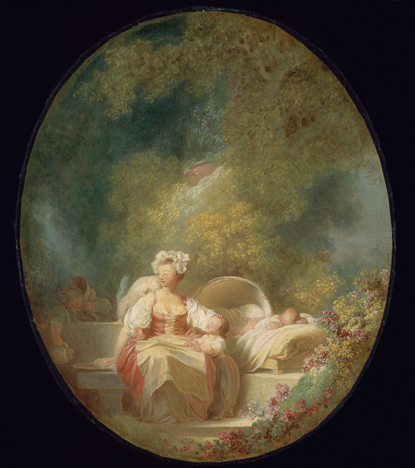 ジャン＝オノレ・フラゴナール《良き母親》1777-79年頃
 Bequest of Robert Treat Paine, 2nd 44.777
Photograph ©Museum of Fine Arts, Boston