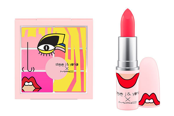 M·A·Cから女の子の顔を描いたポップな新作コスメ - 韓国人デザイナーとコラボ