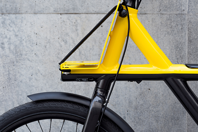 オランダ発スマートバイク「バンムーフ(VanMoof)」初上陸、フレームにバッテリー内蔵の電動自転車｜写真6