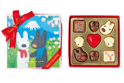 リサとガスパール｜おしゃれなチョコレートが勢揃い - 伊勢丹新宿店のチョコレートフェア「イセタン ショコラ セレクション2012」