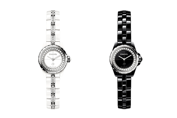 シャネルのアイコンより新作「J12・XS」ダイヤモンドをセットしたジュエリーのようなミニウォッチ