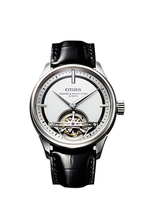 シチズン、初のトゥールビヨンを搭載した機械式腕時計を発表｜写真6