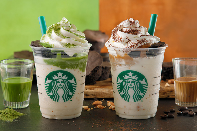 スターバックス(Starbucks Coffee) チョコレート ケーキ トップ フラペチーノ with 抹茶ショット｜写真3